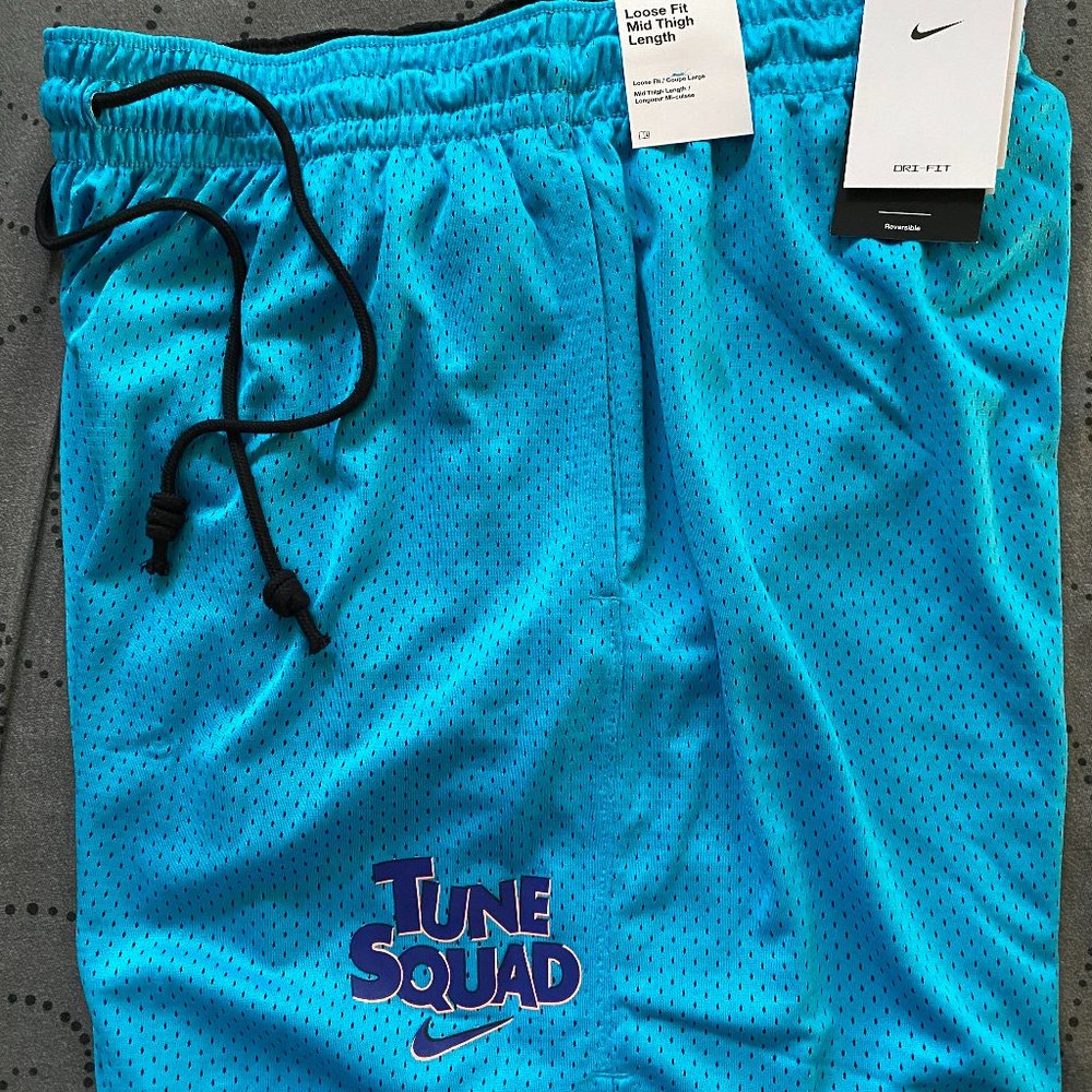 NIKE SPACE JAM REVERSIBLE BASKETBALL SHORTS MEN $60 - Picture 1 of 6